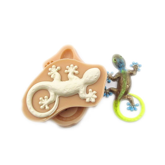 Lizard Silicone Mold 3D Gecko Salamander Fondant Moulds Cake Decorating Tools 